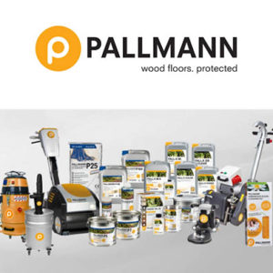 Pallmann Flooring and Floor Care Products Logo and Product Image