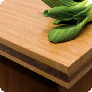 Teragren Traditional Bamboo Countertop with Vertical Grain