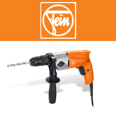 Fein Power Tools Logo and Hand Drill
