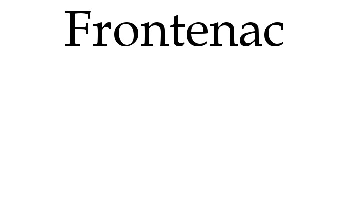 Woodhouse, Frontenac Logo