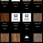 Fusion IXPE Plank Flooring Color Samples